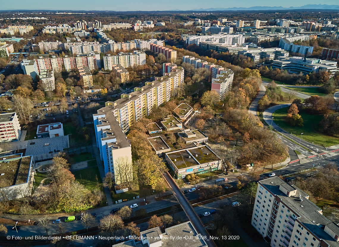 13.11.2020 - die Abrissbaustelle Quiddezentrum in Neuperlach